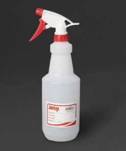 Jantex Colour-Coded Trigger Spray Bottle Red 750ml