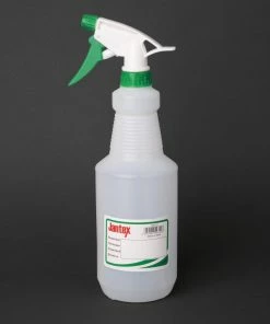 Jantex Colour-Coded Trigger Spray Bottle Green 750ml