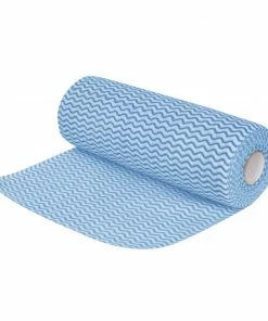 Jantex Non-Woven Cloths Blue (Roll Of 100)
