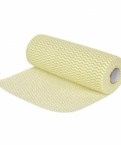 Jantex Non Woven Cloths Yellow (Roll Of 100)
