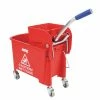 Jantex Kentucky Red Mop Bucket And Wringer 20Ltr
