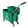 Jantex Kentucky Green Mop Bucket And Wringer 20Ltr