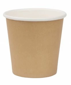 Fiesta Recyclable Espresso Cups Single Wall Kraft 112ml / 4oz