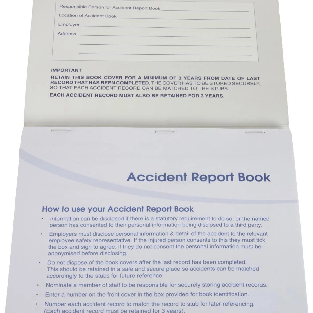Reliance Medical Accident Book - A4 - Image 3