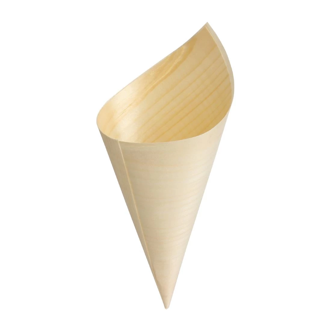 Fiesta Compostable Wooden Canape Cones 75mm (Pack Of 100) - Image 6
