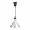 Buffalo Rise & Fall Conical Heat Shade Silver Finish
