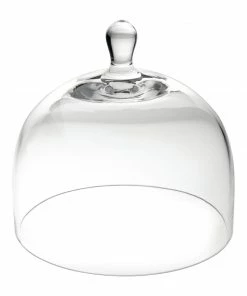 Utopia Medium Glass Cloches (Pack Of 6)