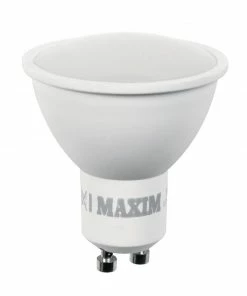 Status Maxim LED GU10 Pearl Cool White 5W (Pack Of 10)
