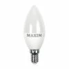 Status Maxim LED Candle Small Edison Screw Cool White 3W (Pack Of 10)