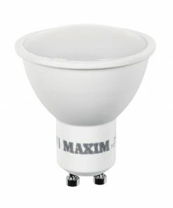 Status Maxim LED GU10 Pearl Warm White 5W (Pack Of 10)