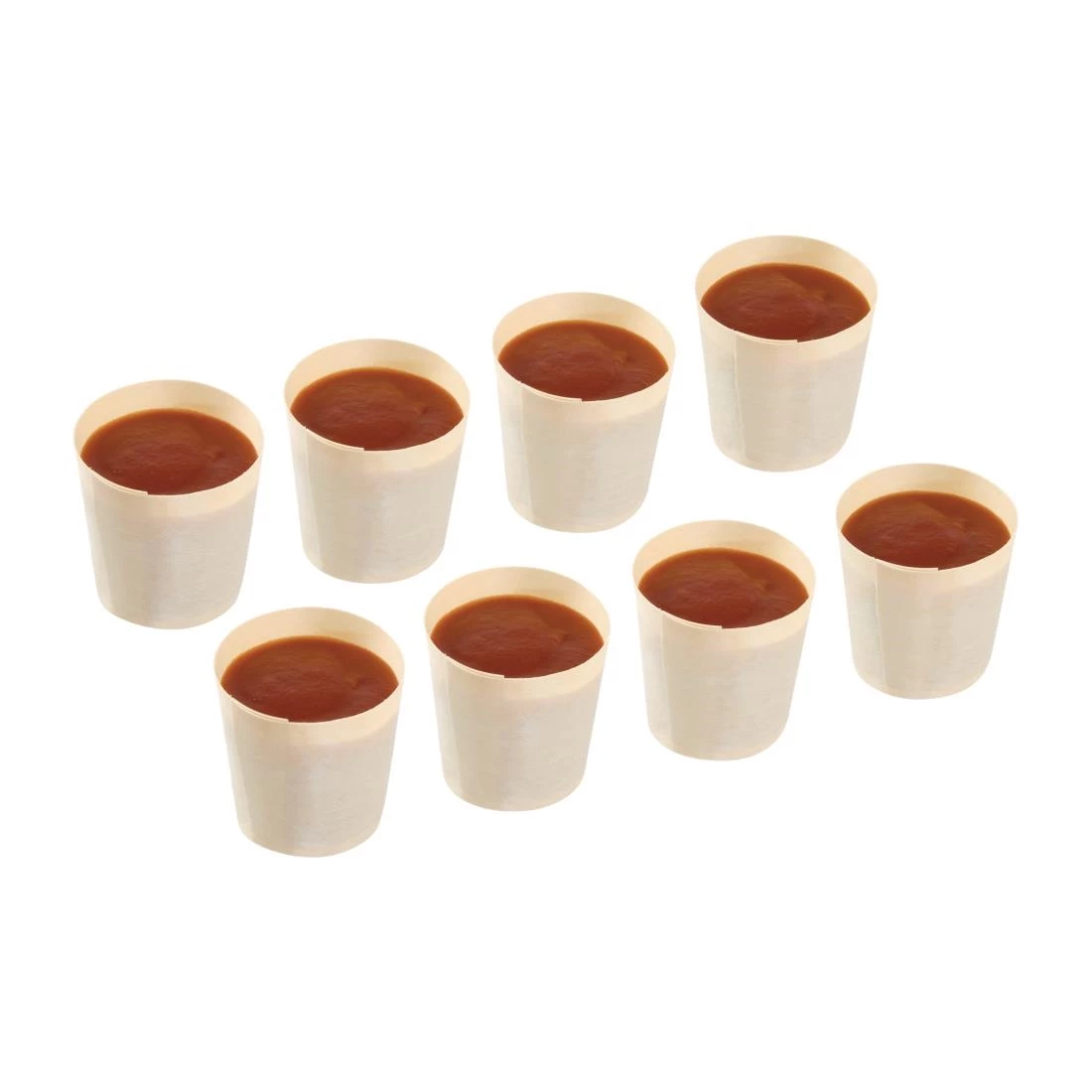Fiesta Compostable Wooden Sauce Pots 38ml / 1.25oz (Pack Of 100) - Image 6