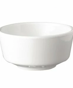 APS Float White Round Bowl 8in