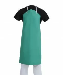 Whites Chefs Clothing Whites Heavy Duty Waterproof Apron Green