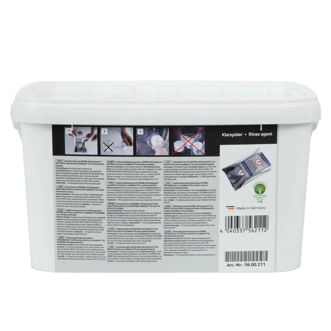 Rational Combi Oven Rinse Aid Tablets Blue (50 Pack) - Image 5