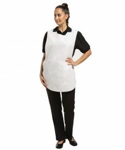Whites Chefs Clothing Whites Tabard With Pocket White