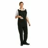 Whites Chefs Clothing Tabard With Pocket Black Small