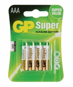 GP Super Battery AAA (Pack Of 4)