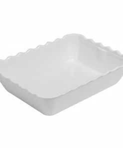 Olympia Kristallon Salad Crock 4.25Ltr White