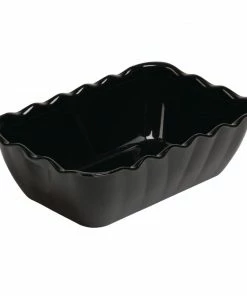 Olympia Kristallon Salad Crock 2Ltr Black