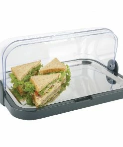 APS Roll Top Cool Display Tray Single Deck