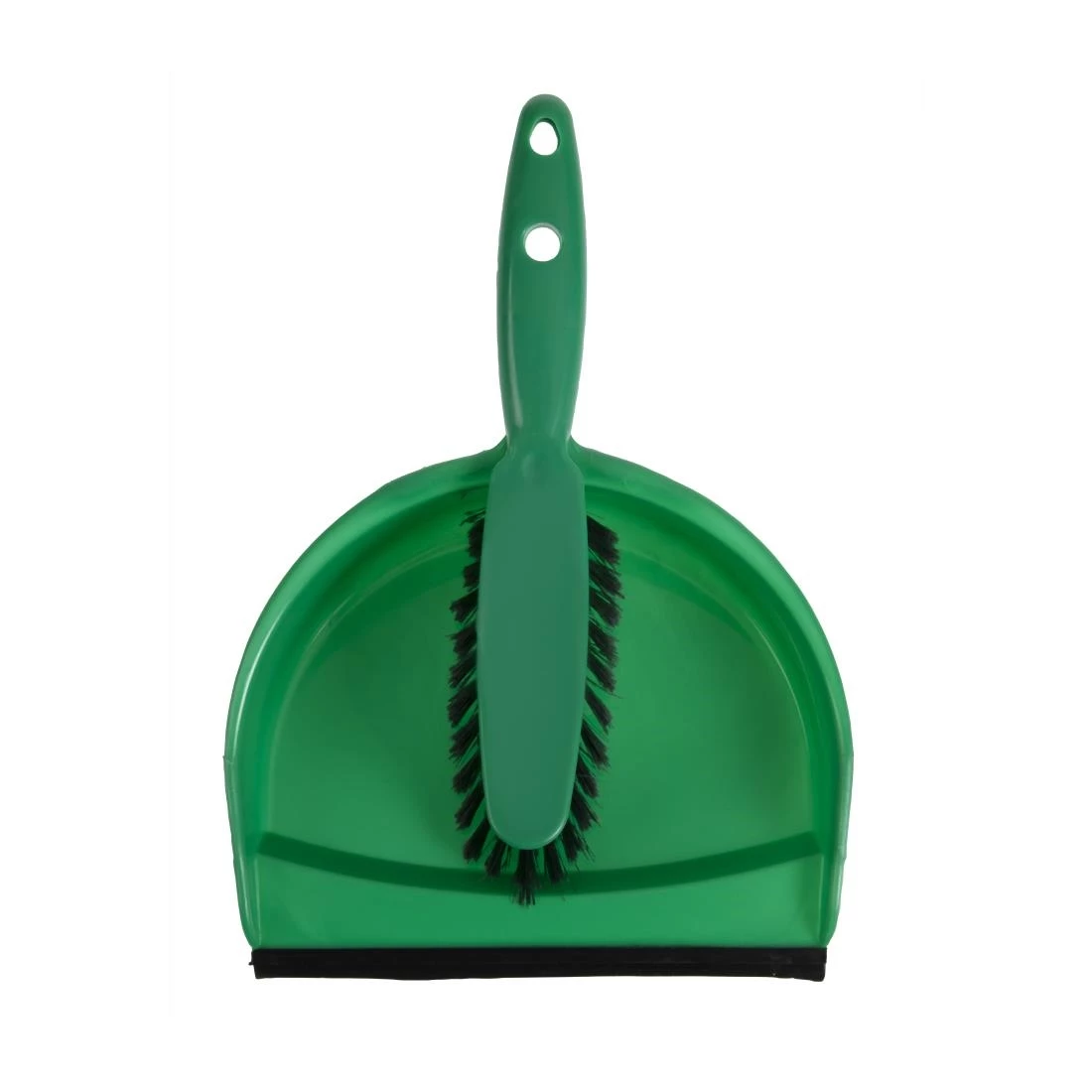 Jantex Soft Dustpan And Brush Set Green - Image 5