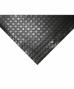 COBA Circular Pattern Rubber Non-Slip Matting Roll 1.2 X 10m