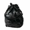 Jantex Large Extra Heavy-Duty Black Bin Bags 160Ltr (Pack Of 100)