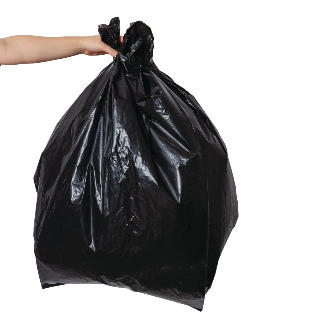 Jantex Large Extra Heavy-Duty Black Bin Bags 160Ltr (Pack Of 100) - Image 3