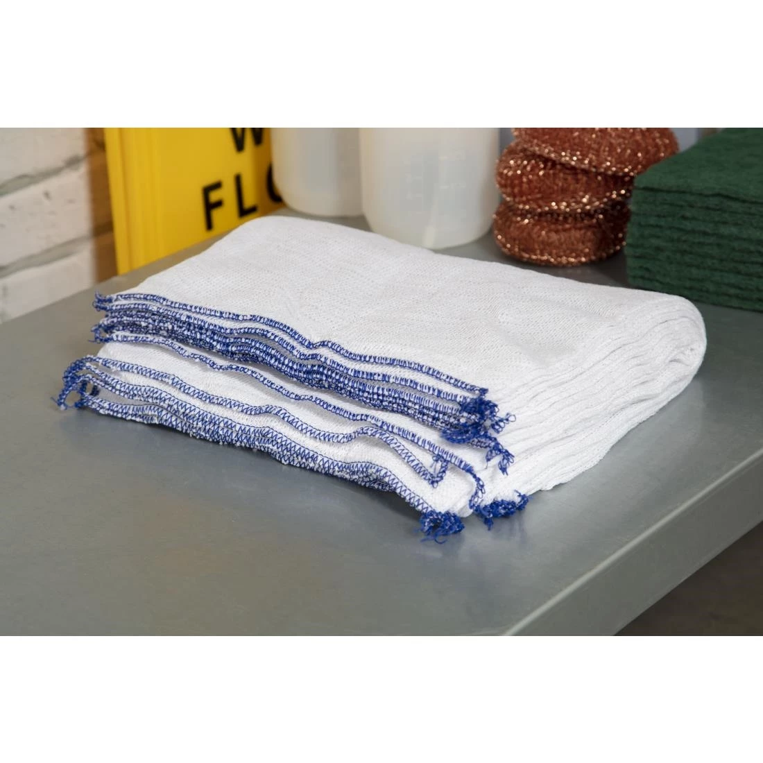 Jantex Dish Cloths Blue (Pack Of 10) - Image 2