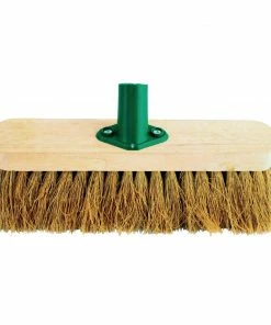 Jantex Wooden Broom Head Soft Coco 12in