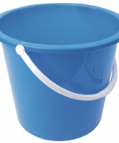 Jantex Round Plastic Bucket Blue 10Ltr