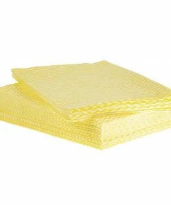 Jantex Solonet Cloths Yellow (Pack Of 50)