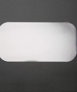 Fiesta Recyclable Foil Container Waxed Lids Large (Pack Of 500)