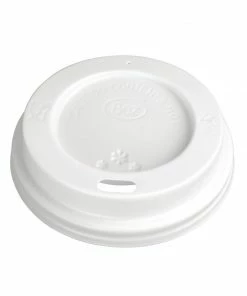 Fiesta Recyclable Coffee Cup Lids White 225ml / 8oz