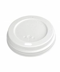 Fiesta Recyclable Coffee Cup Lids White 340ml / 12oz And 455ml / 16oz