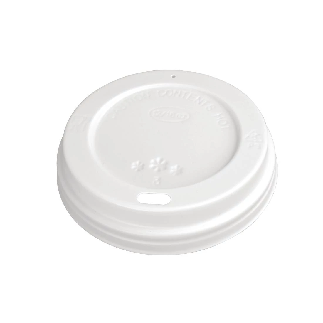 Fiesta Recyclable Coffee Cup Lids White 340ml / 12oz And 455ml / 16oz