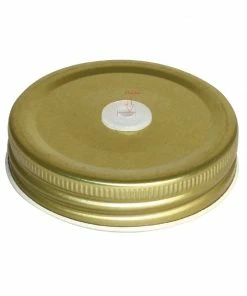 Olympia Mason Jar Lid With Straw Hole (Pack Of 12)