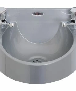 Basix Polycarbonate Hand Wash Basin Grey