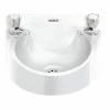 Basix Polycarbonate Wash Hand Basin White