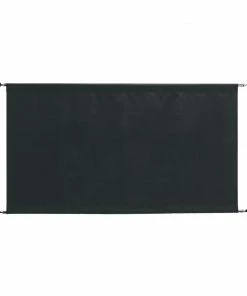 Bolero Black Canvas Barrier