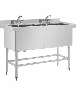 Vogue Double Deep Pot Sink