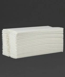 Jantex C Fold Paper Hand Towels White 2-Ply (Pack Of 2355 Sheets)