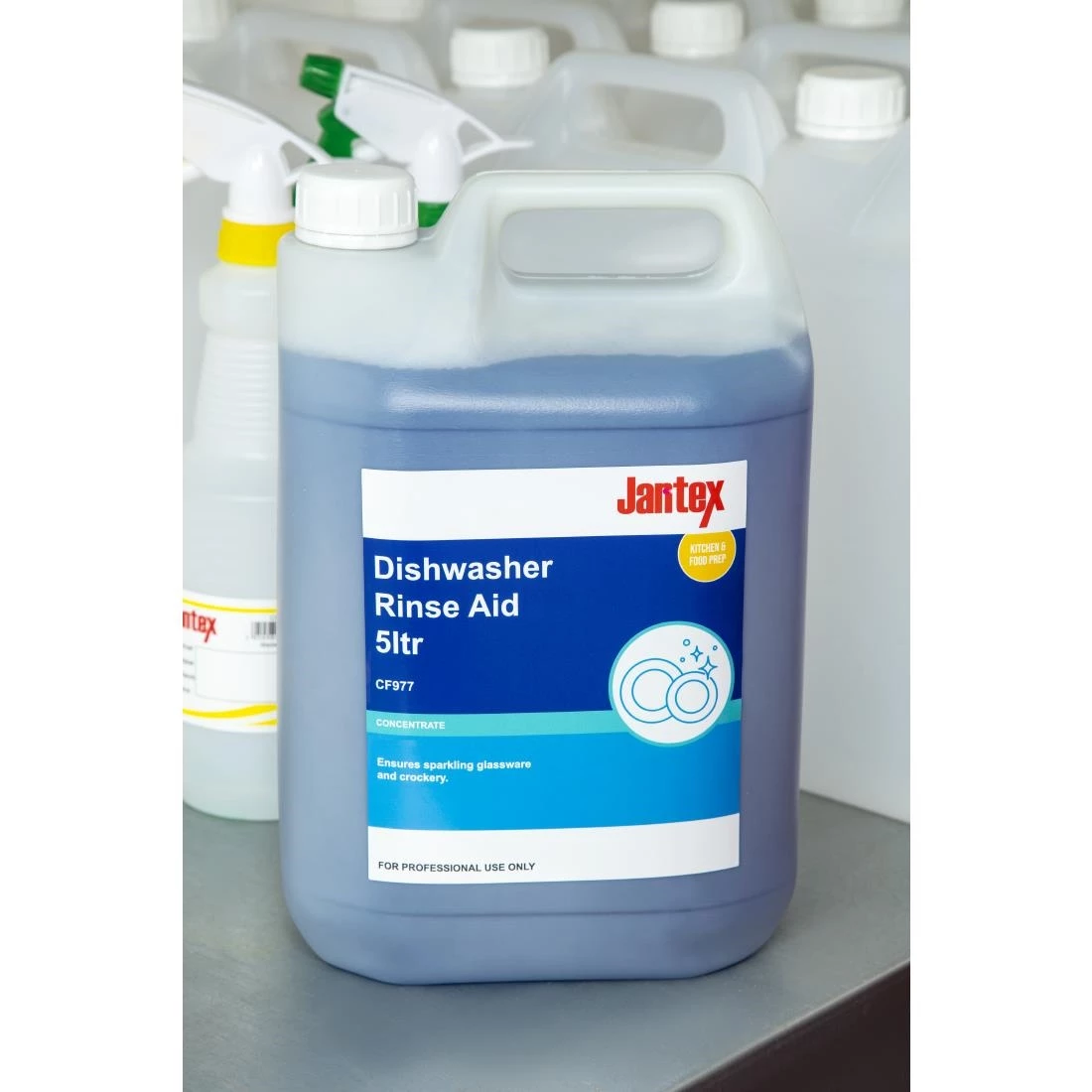 Jantex Dishwasher Rinse Aid Concentrate 5Ltr - Image 2