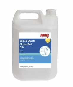 Jantex Glasswasher Rinse Aid Concentrate 5Ltr