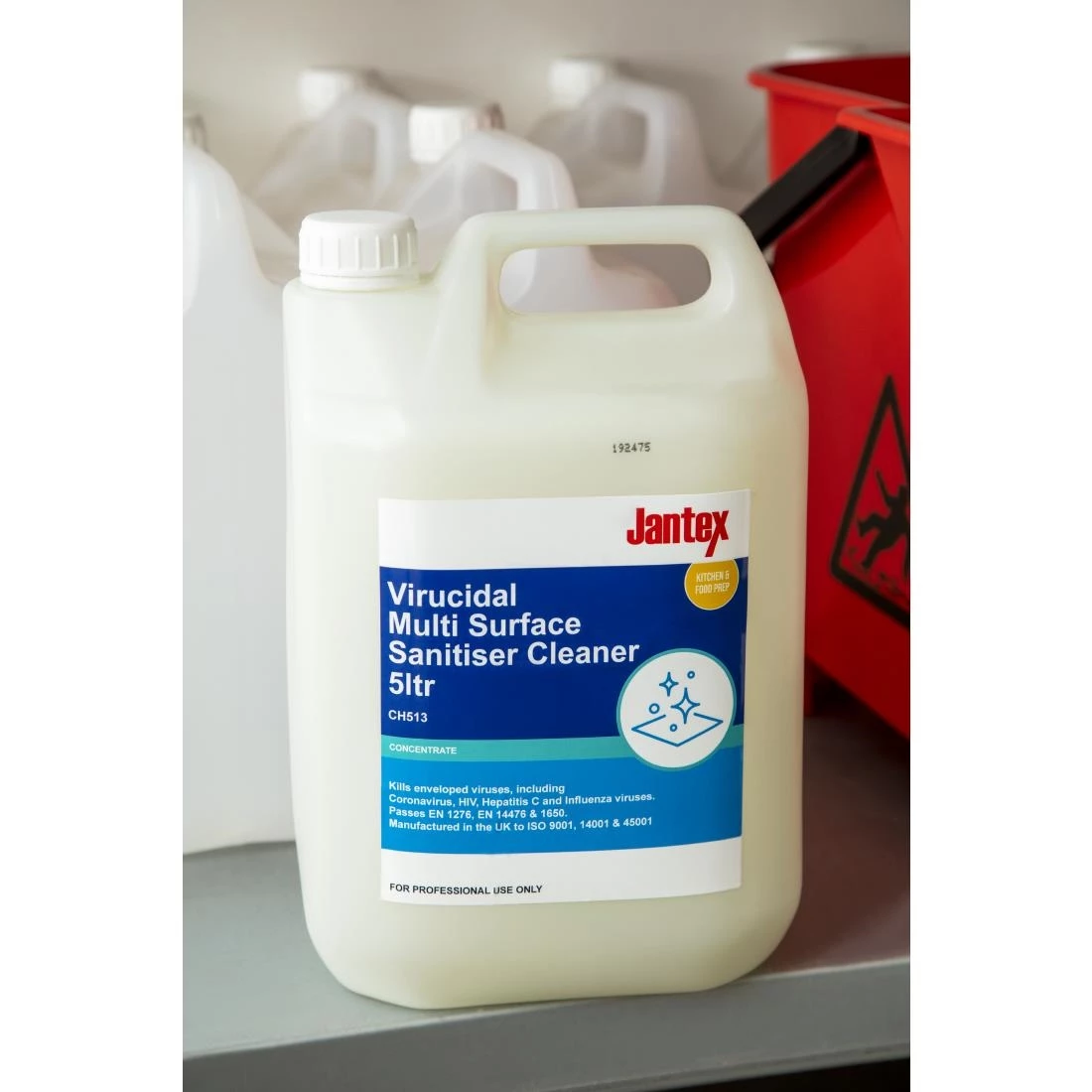 Jantex Virucidal Surface Sanitiser Concentrate 5Ltr - Image 5