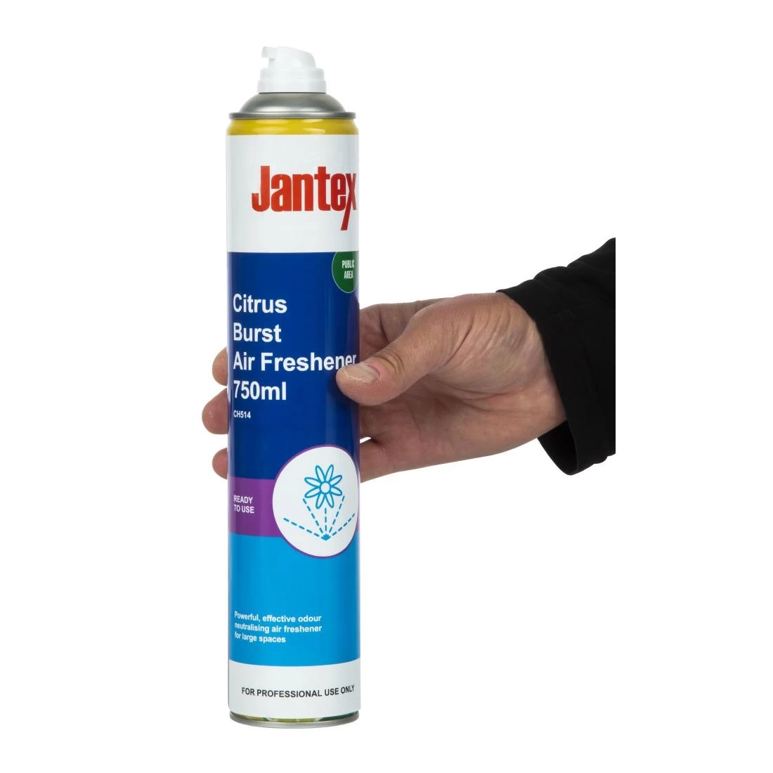 Jantex RTU Aerosol Air Freshner Citrus 750ml - Image 4