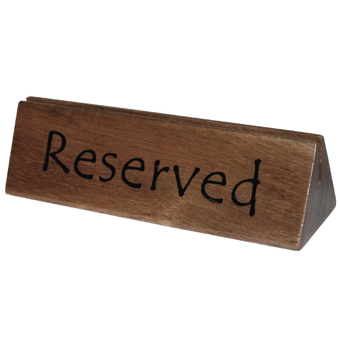 Olympia Acacia Menu Holder And Reserved Sign (Pack Of 10)