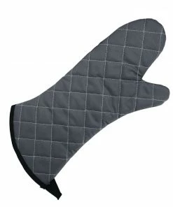 Vogue Flame Retardant Charcoal Oven Mitt 17"