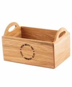 Olympia Oak Printed Table Caddy 230mm
