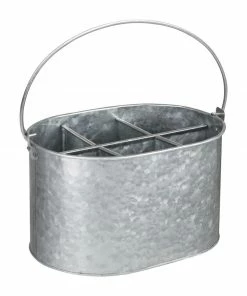 Olympia Galvanised Steel Table Tidy